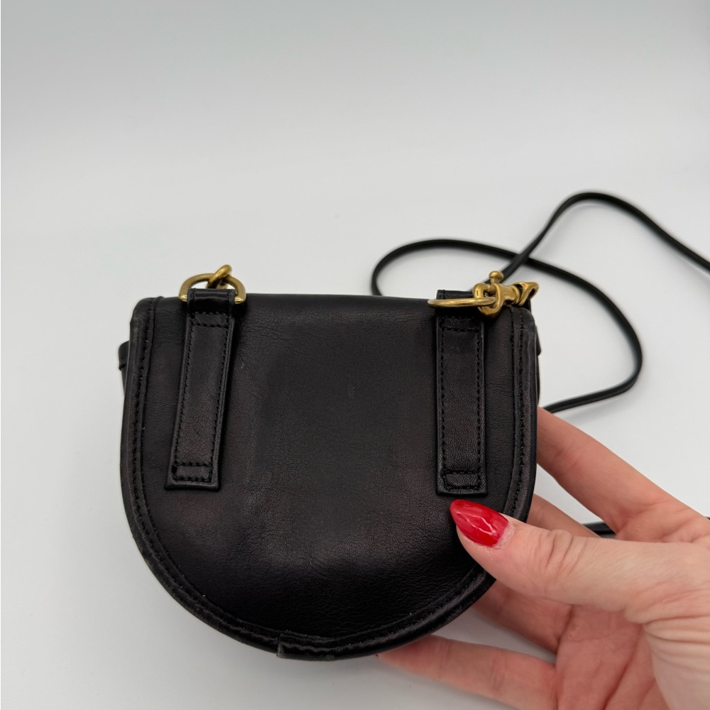 Vintage Coach Leather Convertible Mini Bag - Picture 2 of 9